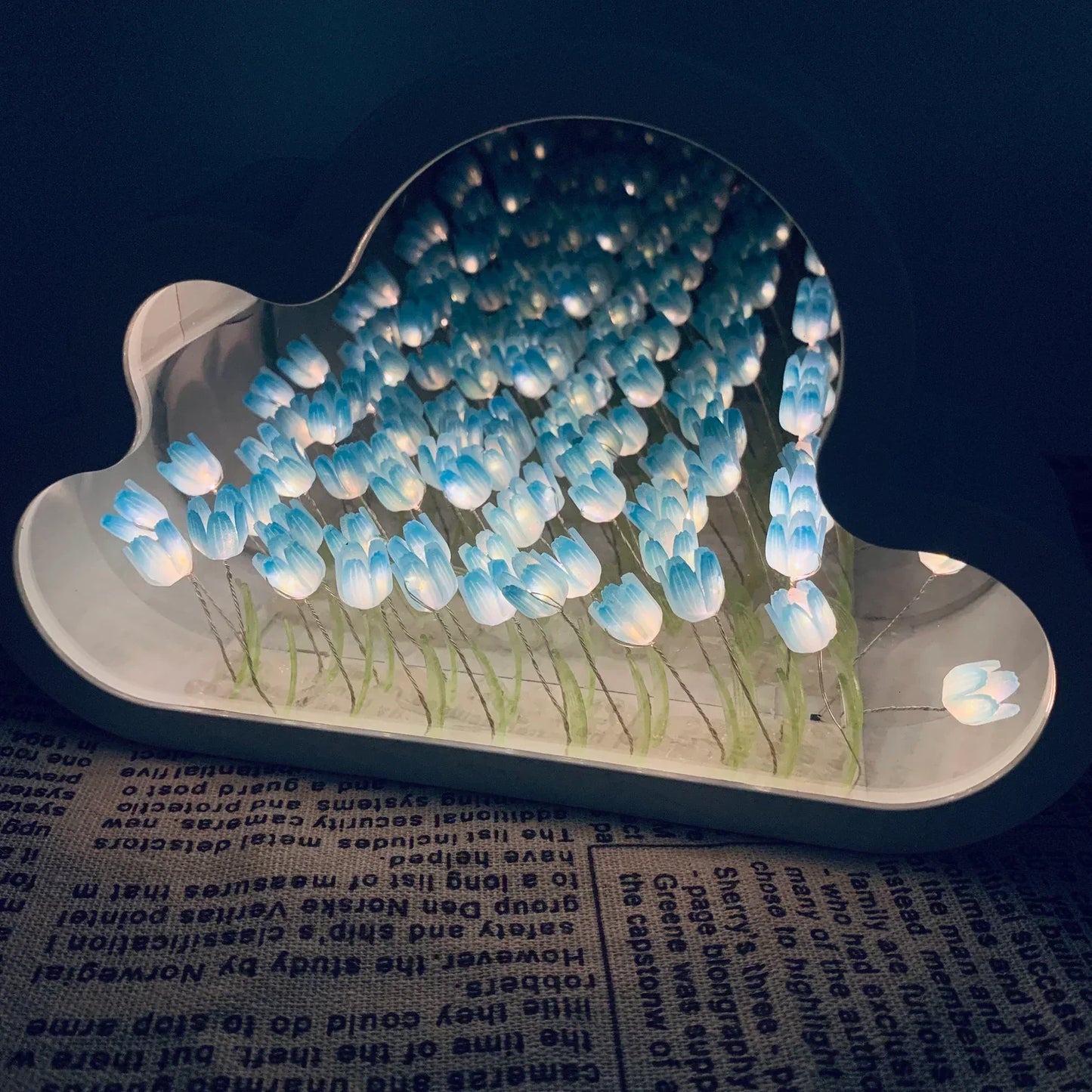 Forever Infinite Cloud Mirror