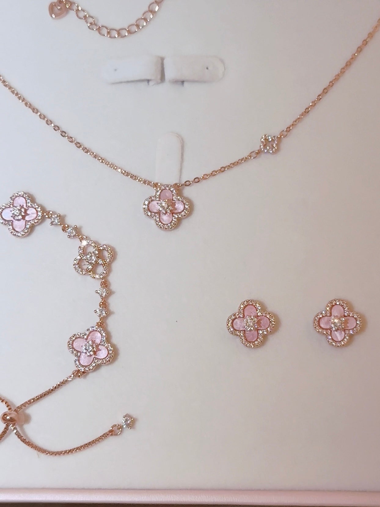 Ethereal Blossom Jewelry Set